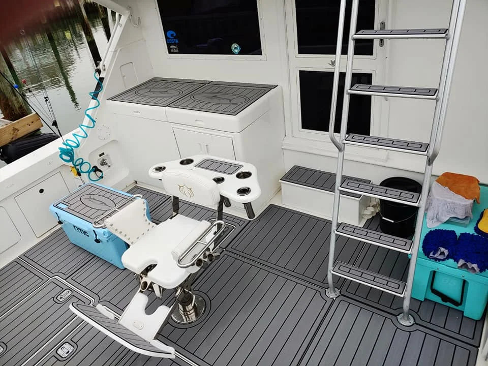 Waterproof EVA Foam Boat Flooring Faux Teak Deck Sheet