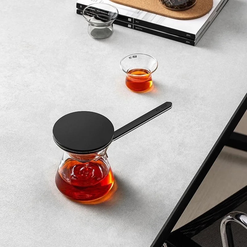300ml Glass Teapot with Magnetic Tea Infuser and One-Touch Control