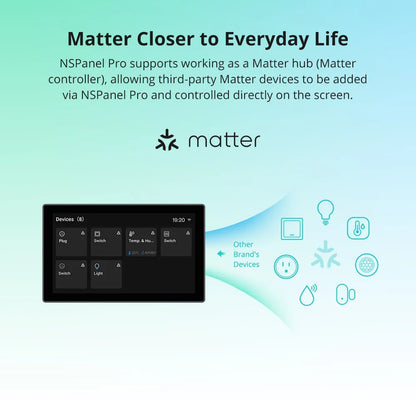 Smart Panel Hub for Lighting and Devices Black