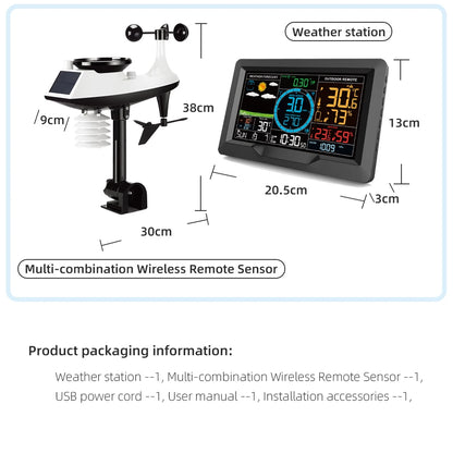Professional Digital Weather Station for Accurate Forecasting