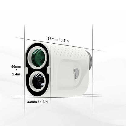 Golf Rangefinder 600 Yards with Slope and Flag Lock