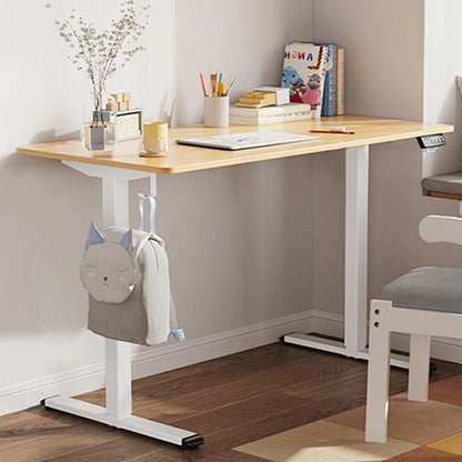 Ivory Adjustable 3-Level Electric Standing Desk Gaming Table