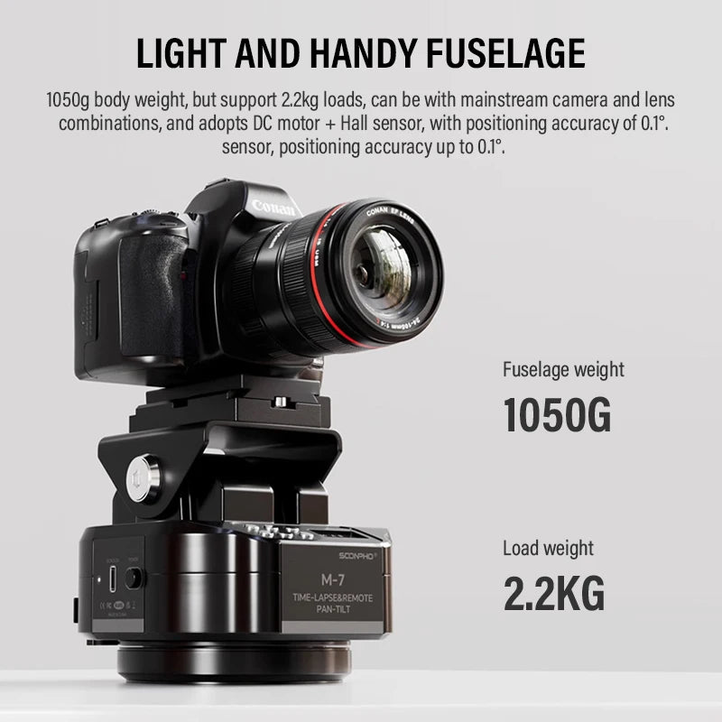 Smart Auto Tracking Tripod Stabilizer 360 M7