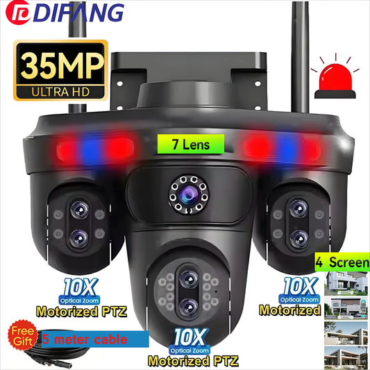 Outdoor Wireless CCTV Camera 10X Zoom with 64GB