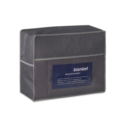 Soft Cotton 4.5kg Weighted Blanket for Stress Relief