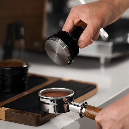58.35mm Spring Loaded Coffee Tamper Flat Base