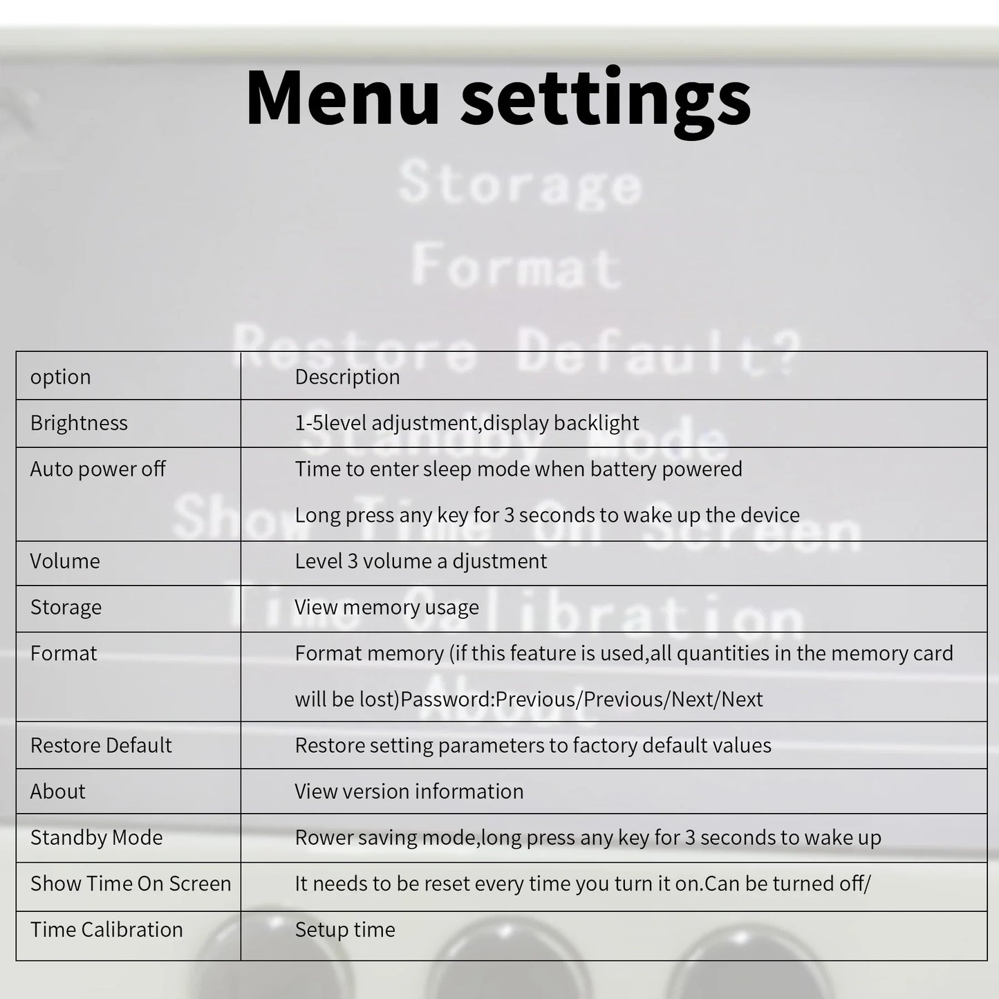 White Retro Phonograph Wedding Video Guest Book with Recorder