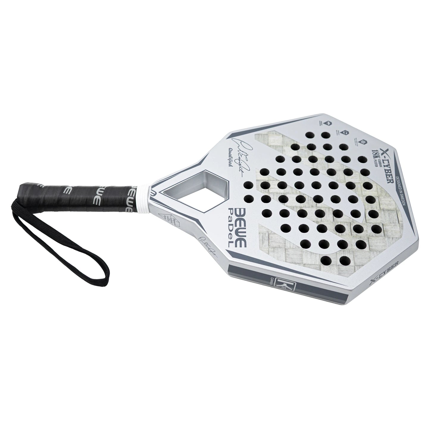 18K Carbon Diamond Padel Racket Professional Performance