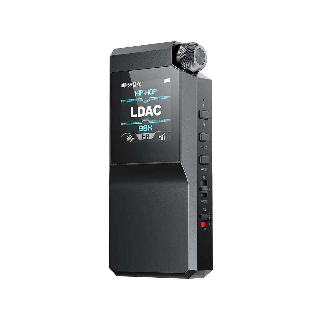 Wireless Headphone DAC AMP with LDAC Support Black