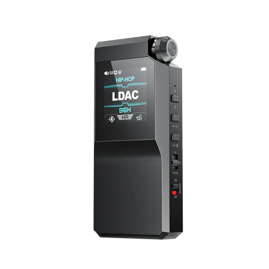 Wireless Headphone DAC AMP with LDAC Support Black