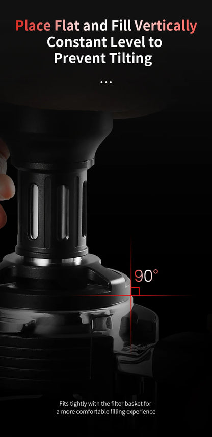 58.35mm Flat Espresso Tamper 4-Spring Constant Pressure