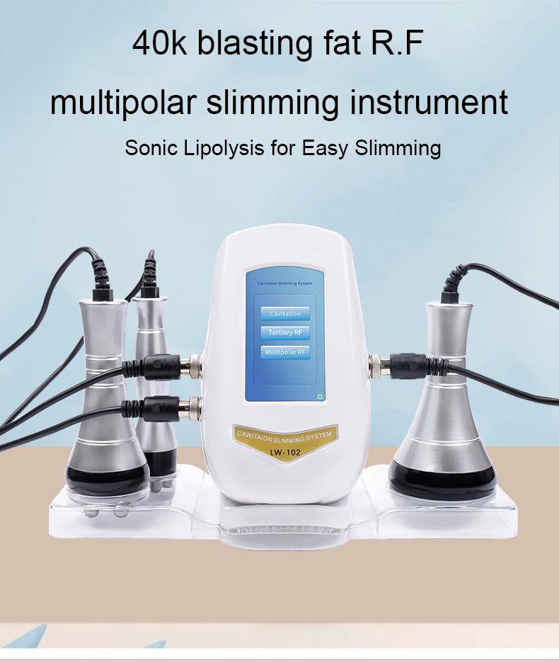 Ultrasonic Body Shaping and RF Facial Skin Tightening Device