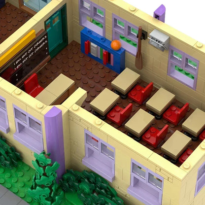Large Modular Architecture Model Building Brick Toy Set