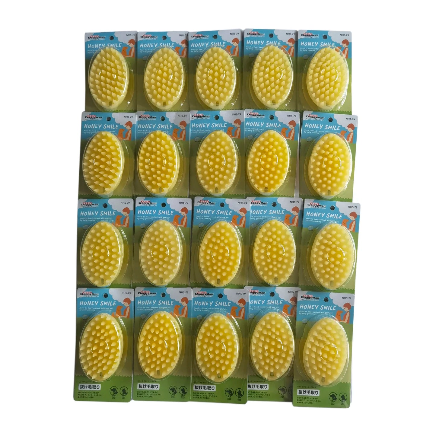 20PCS Pet Hair Removal Silicone Grooming Combs