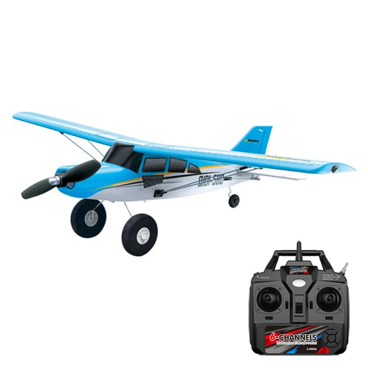 Blue 4CH Brushless RC Airplane with EPP Foam Design