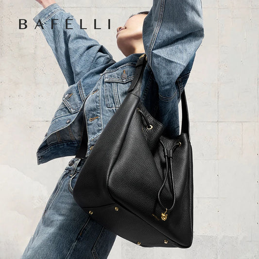 Luxury Leather Shoulder Bag for Women 2025 Design
