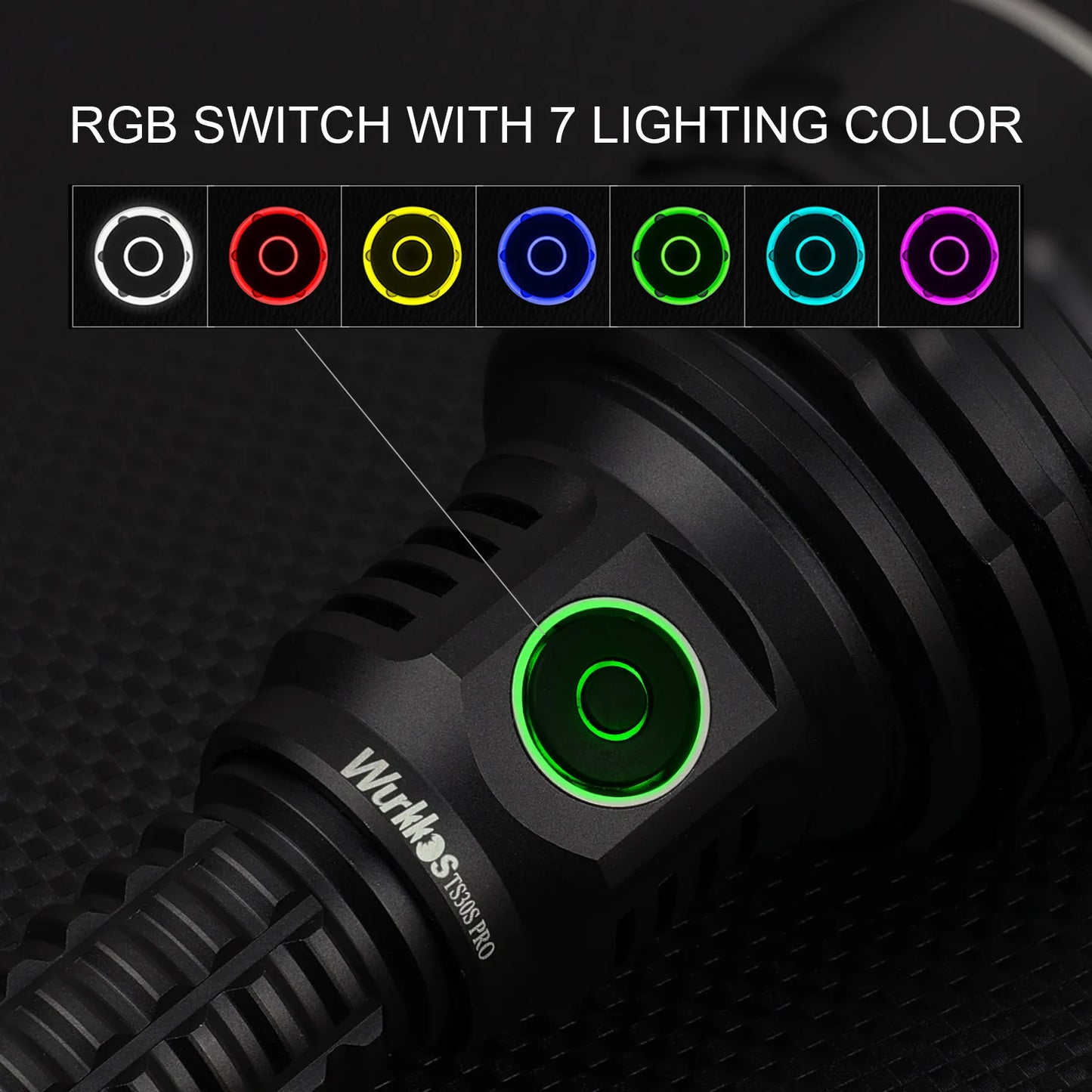 TS30S Pro Tactical Flashlight 6000 Lumens 1086m Range