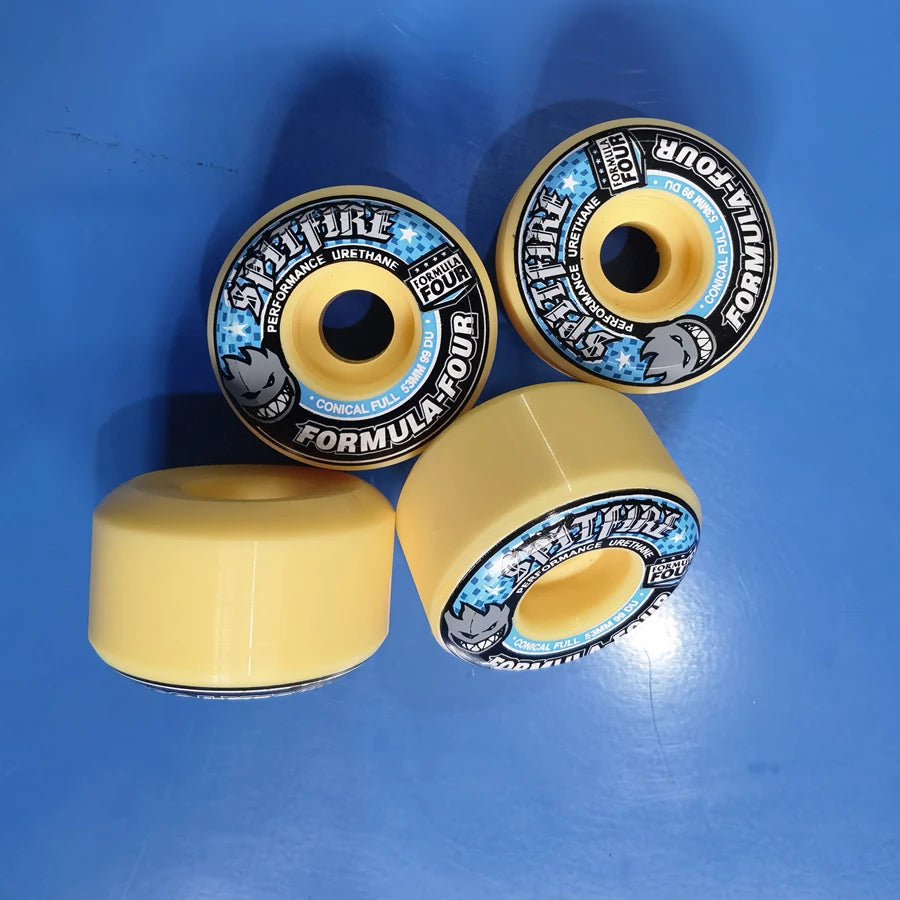 Durable 53mm Skateboard Wheels with Forged Trucks and Tape