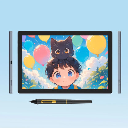 Portable 10.1" Graphics Drawing Tablet with Touch Display