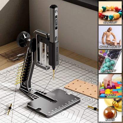 Mini Electric Drill Cordless Hand Tool Kit for DIY Crafts