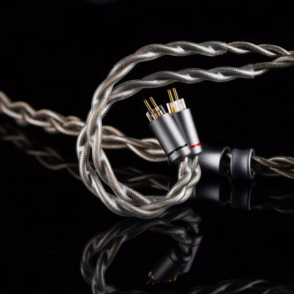 6N Silver Plated IEM Upgrade Cable 0.78mm 2-Pin 3.5mm