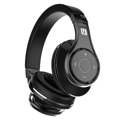 Wireless Over-Ear Headphones 3D Surround Sound with Microphone
