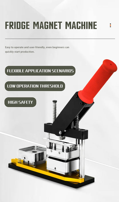 50mm DIY Fridge Magnet Making Kit with Paper Cutter