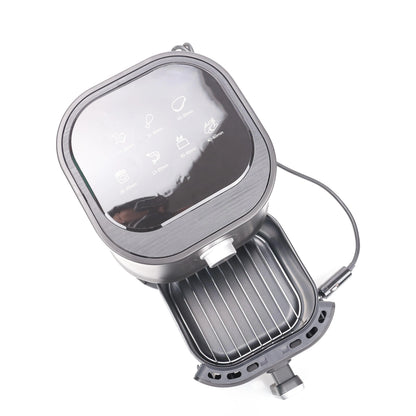Portable 12V 200W Air Fryer Oil-Free Cooking