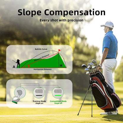 Golf Rangefinder 1000m with Slope Switch 6X Magnification