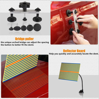 Portable Paintless Dent Repair Kit Lite Set for Cars