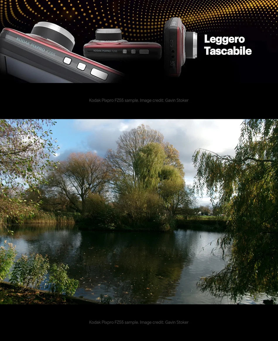 16MP Digital Camera 5X Optical Zoom 1080p Full HD Video