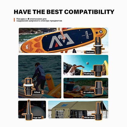 Rechargeable 20PSI SUP and Airbed Inflator Pump