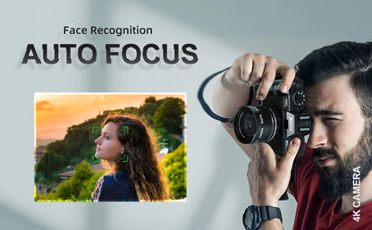 Compact 4K Camera with 48MP and WiFi Features