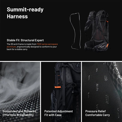 Travel Camera Backpack 25L for Outdoor Photography
