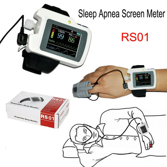 Portable Sleep and Breathing Tracker with PC Software