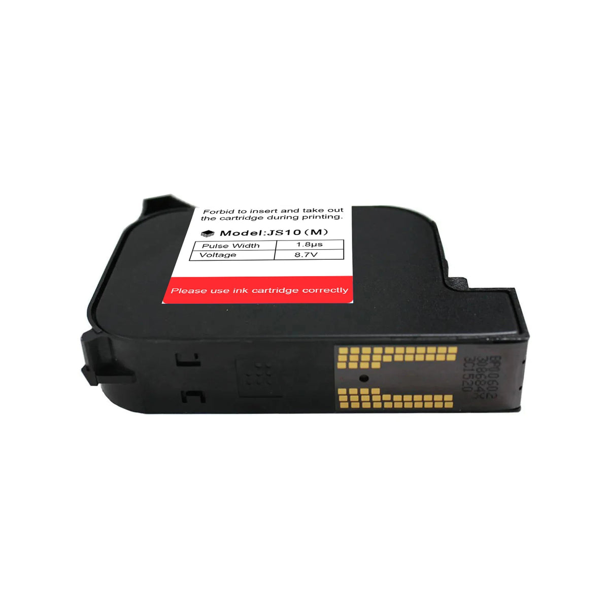 12.7mm Fast-Dry Black Ink Cartridges for Handheld Printer