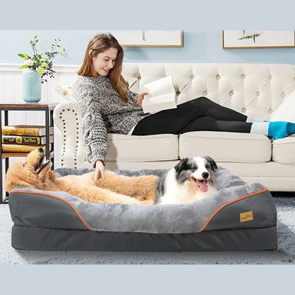 3XL Soft Fleece Dog Bed Removable Washable Cover