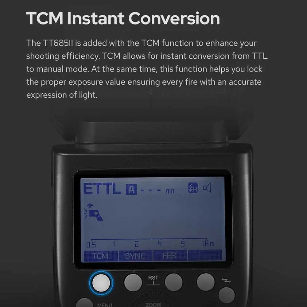 TTL HSS Camera Flash Speedlite for Fuji Cameras