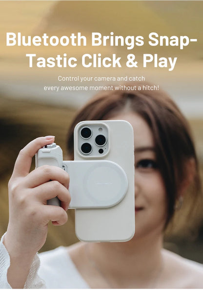 Wireless Phone Camera Grip with Fill Light & Remote