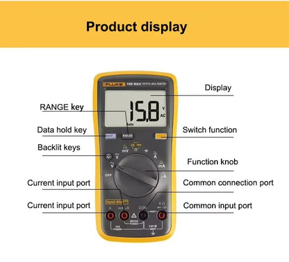 Professional Digital Multimeter Kit for Electricians