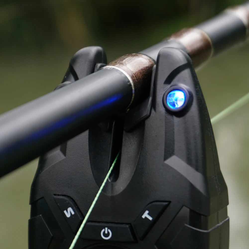 Waterproof Carp Fishing Alarm Set Wireless 1 Plus 4 Pieces