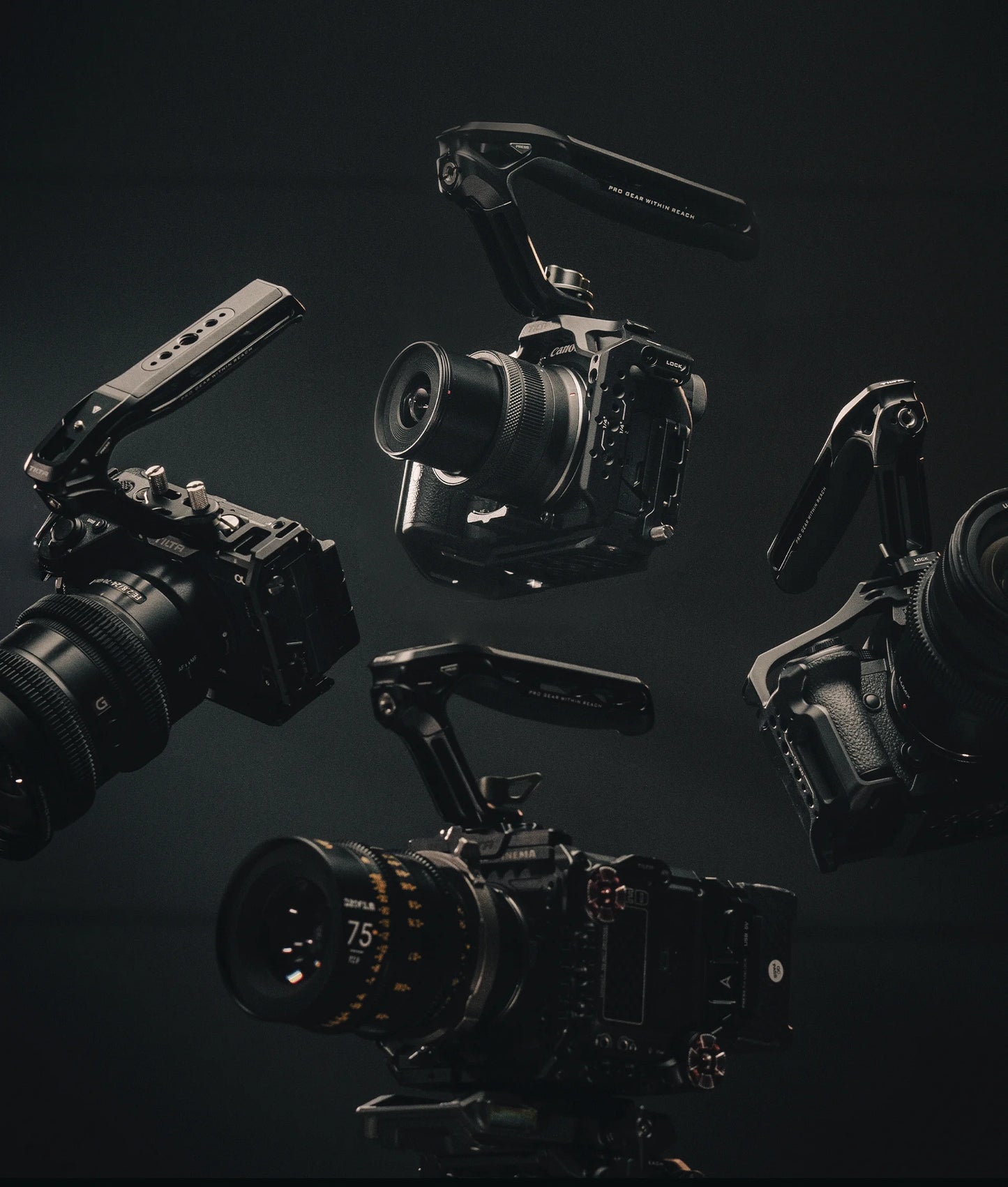 Portable Armor Pro Camera Rig with TG Handle