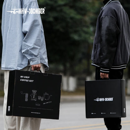 White 7-Piece Espresso & Pour Over Coffee Set