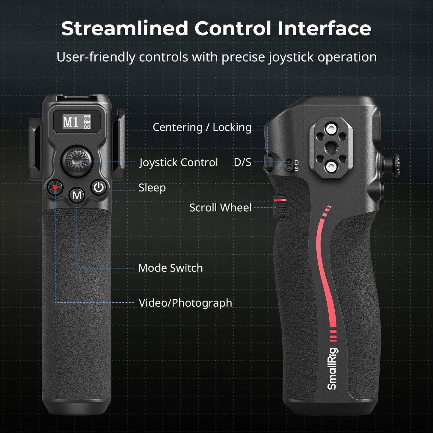 Stabilizer Handle with Focus and Recording Controls DJI