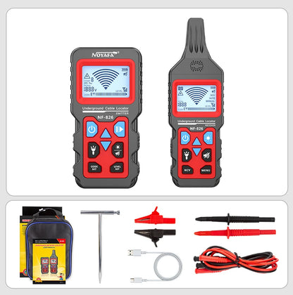 Underground Cable Tester and Wire Tracker with Precise Locator
