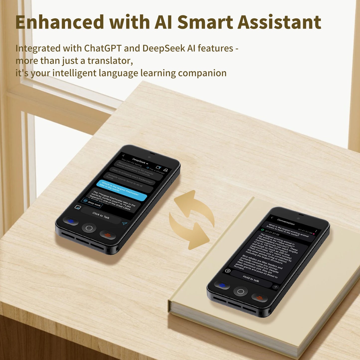 Smart AI Translator Device WiFi Voice Photo Translation