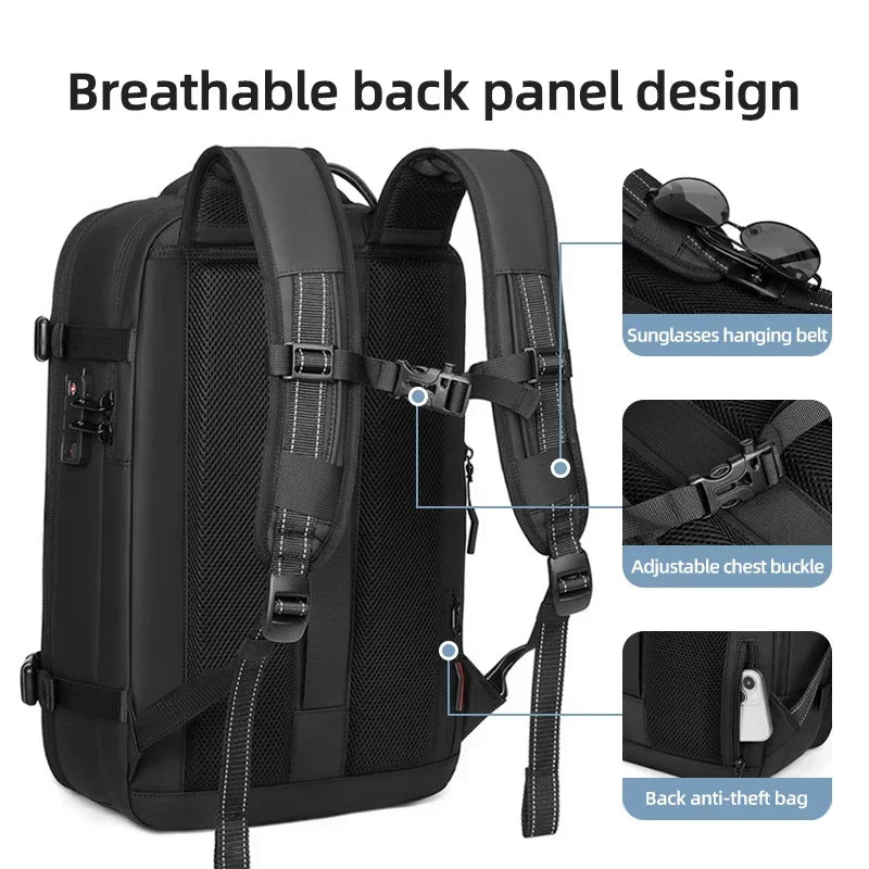 Extra Large Compartment Travel and Laptop Backpack 17 Inch