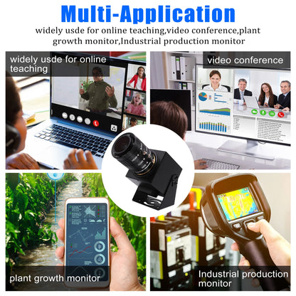 USB 48MP 4K Webcam for Microscope Imaging