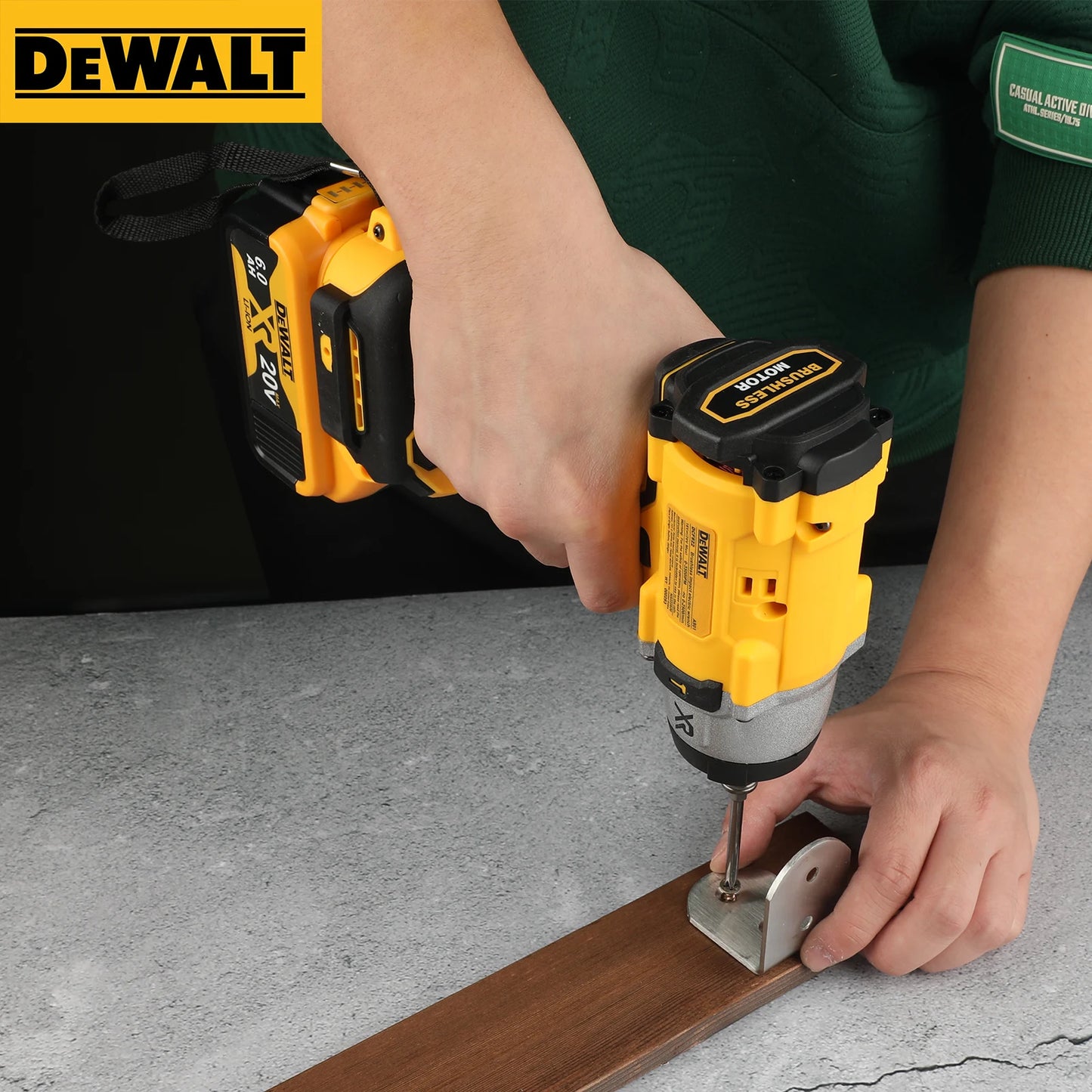 20V Cordless 1/2" Impact Wrench with Variable Speed