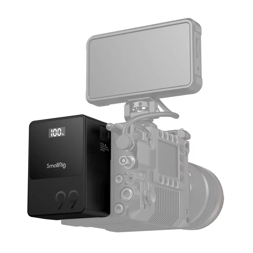 Compact V-Mount Battery 3400mAh Fast Charging